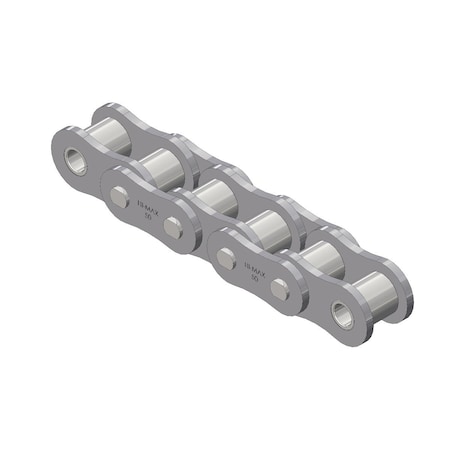 Maxco Chain 50 Riv ASME/ANSI Std RllrChn SnglStrnd 50Ft Reel 5/8" Pit, 50Hmr50, PK50 50HMR50
